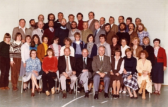 Das Kollegium der Schaumburger Straße 1979