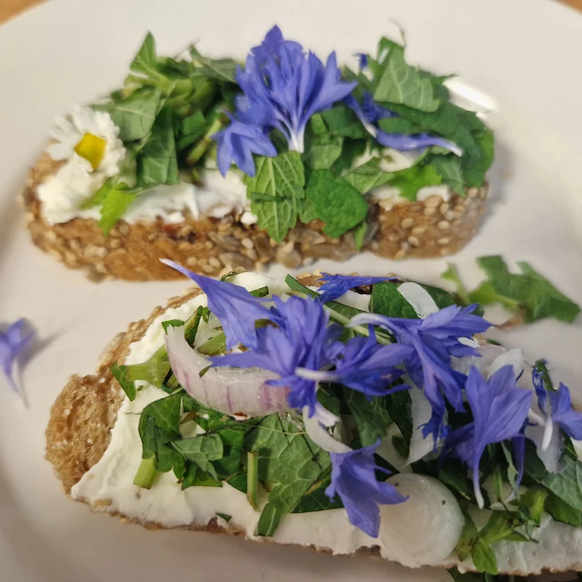 Blumenbrot