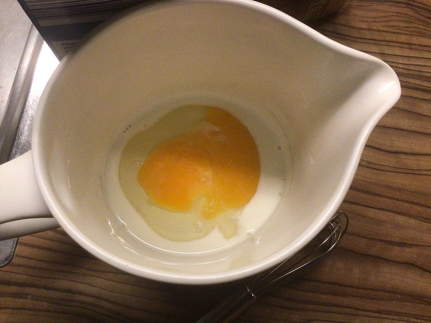 R&uuml;hrsch&uuml;ssel mit Eiern