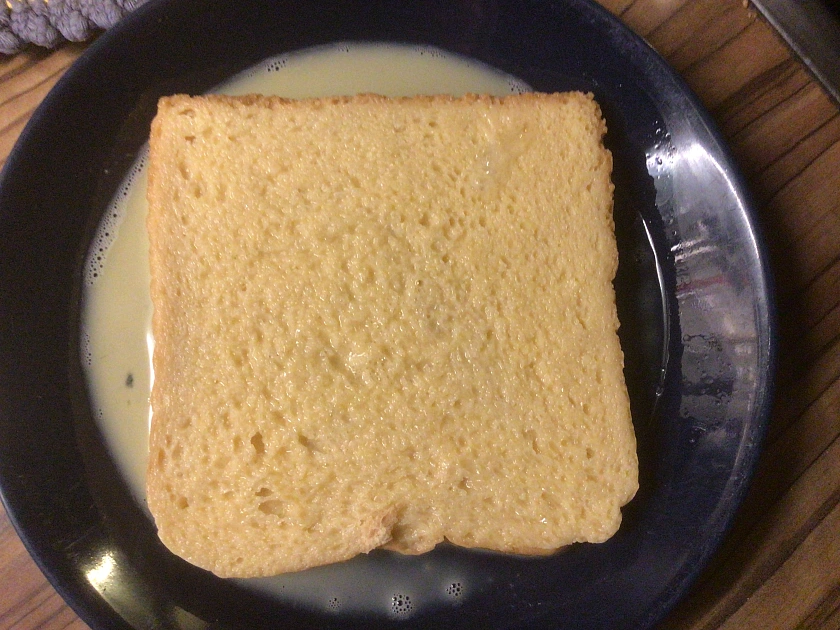 Brot in Pfanne