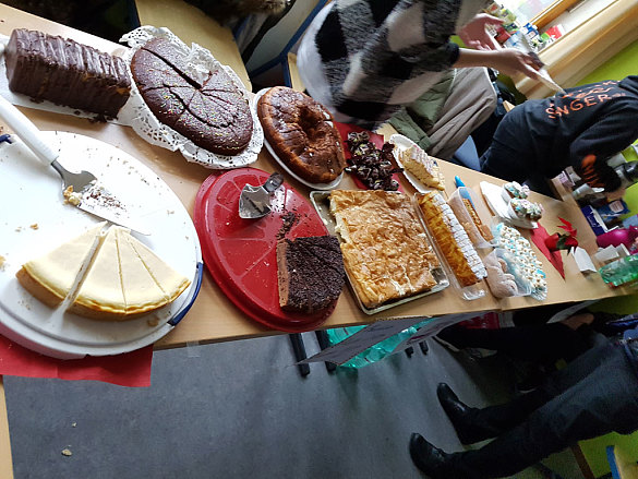 Leckeres Kuchenbuffet