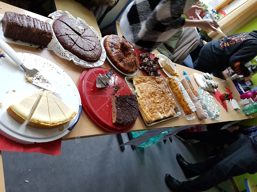 Leckeres Kuchenbuffet